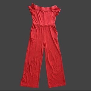 New York & Company off the shoulder jumpsuit